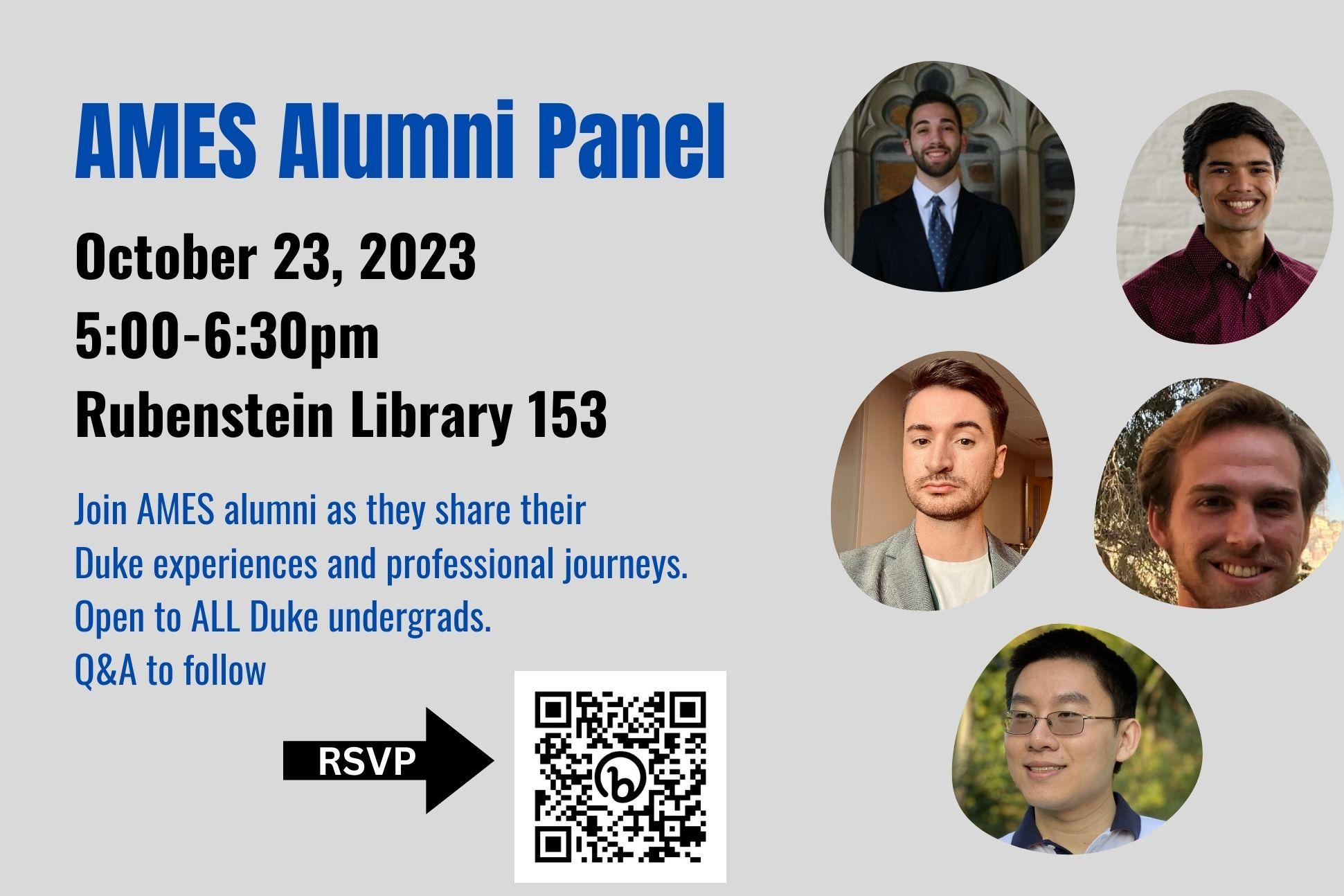 AMES Alumni Forum Graphic